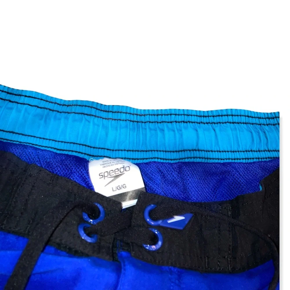 Speedo black blue